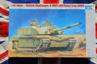 TR00323  British Challenger 2 MBT Operation Telic Iraq 2003